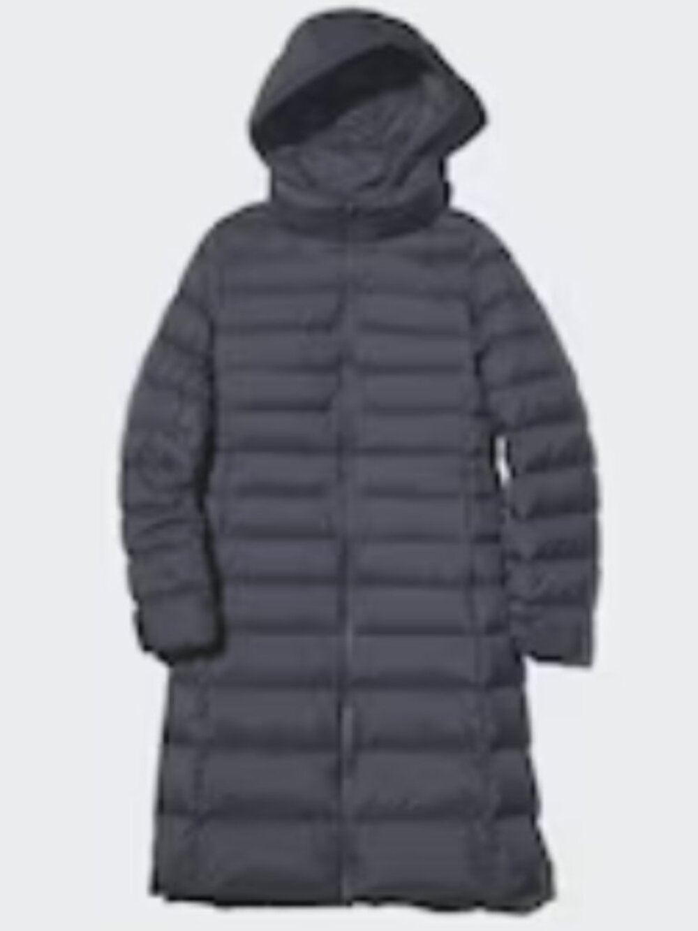 UNIQLO Women's Ultra Light Down Long Coat Dark Gray L